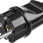 Вилка электрическая ЧЕРНАЯ (16 А; 220 В ) MAXElektro STAYER 55160-В