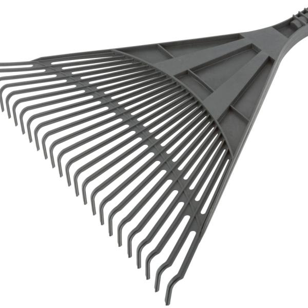 Грабли веерные пластиковые большие, 24 зуба, 610х540 мм, без черенка 76940