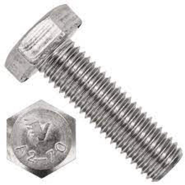 Болт 8х40х40х1,25 DIN 933 ГОСТ 7805-70 ISO 4017 шестигранный нержавеющая сталь А2