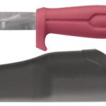 Нож строительный, нержавеющая сталь, пластиковая ручка, длина лезвия 100 мм 10608